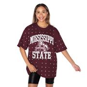 Mississippi State Gameday Couture In The Zone All over Rhinestone Tee